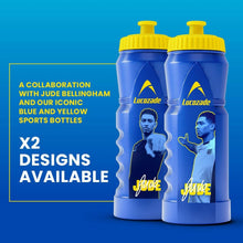 Load image into Gallery viewer, Lucozade Sport x Jude Bellingham LeakProof Sports Water Bottle Blue/Yellow, 2x1L