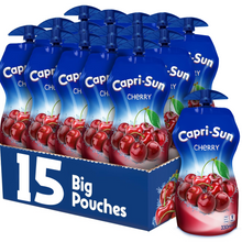 Load image into Gallery viewer, Capri Sun Cherry Juice with Vitamins &amp; Antioxidants - No Preservatives, 15x330ml