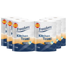 Load image into Gallery viewer, Freedom Rhino Jumbo Luxury Kitchen Towel Rolls, Super Strong &amp; Absorbent 6 Rolls