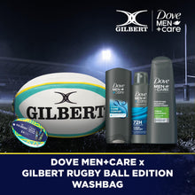 Load image into Gallery viewer, Dove Men+Care x Gilbert Rugby Washbag Gift Set 3 piece, Choose pack 1,2,3 or 4
