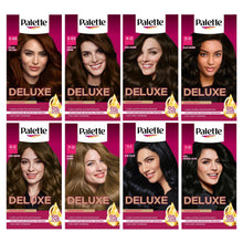Load image into Gallery viewer, Palette Hair Dye Deep Black, Blue-Black, Blonde, Brown, Chocolate,Golden Chesnut