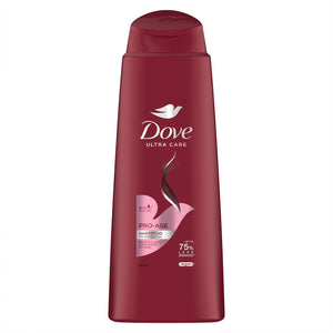 Dove Nourishing Shampoo Pro-Age for Brittle & Damaged Hair 400ml, 3 Pack