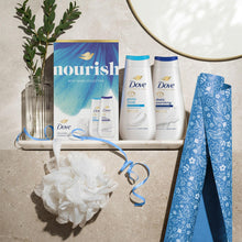 Load image into Gallery viewer, Dove Nourish Duo Advance Gift Set with Exfoliating &amp; Nourishing Bodywash