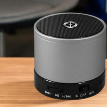 Load image into Gallery viewer, Aquarius Cocoon BeatX Rechargeable Bluetooth Wireless Portable Speaker, Silver