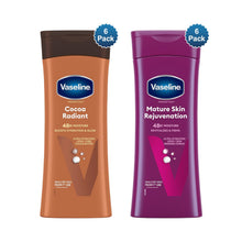 Load image into Gallery viewer, Vaseline Intensive Care Body Lotion Cocoa Radiant &amp; Mature 400ml, 6 Pack