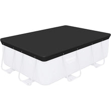 Load image into Gallery viewer, Bestway Flowclear Rectangular Black Power Steel PVC Tarpaulin, 282 x 196 cm