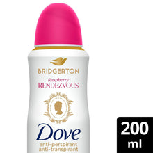 Load image into Gallery viewer, Dove Limited Edition Bridgerton Raspberry Rendezvous Aerosol Deodorant 200ml,6pk
