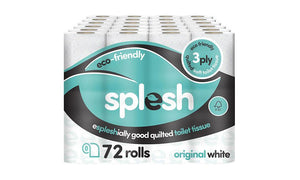 Cif Cleaner 500ml, Domestos Bleach 2L & Splesh 72 Toilet Roll