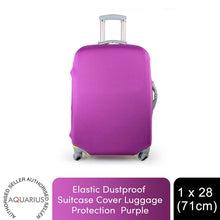 Load image into Gallery viewer, Elastic Dustproof Suitcase Cover Luggage Protection, 1 x 28 (71cm), Purple