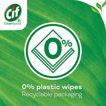 Load image into Gallery viewer, Cif Cleanboost Antibacterial Wipes Multi-Purpose Anti-Bac &amp; Shine, 3 Pack of 100 Wipes