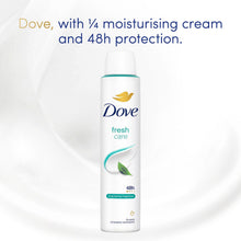 Load image into Gallery viewer, Dove Fresh Care Anti-Perspirant Deodorant Spray for 48H Protection 200ml, 24 Pk