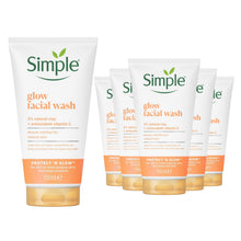 Load image into Gallery viewer, Simple Face Wash Range-Moisturising, Refreshing, Clear Pore Scrub or Glow, 150ml
