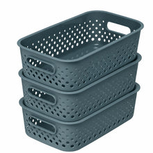 Load image into Gallery viewer, SmartStore Essence Small 1.6L Storage Basket, 3 Pack Organiser Bins, Underseas