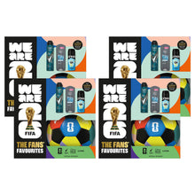 Load image into Gallery viewer, FIFA Fans Favourites Gift Set for Him Body Wash, Spray &amp; Skills Ball + Pump