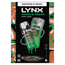 Load image into Gallery viewer, Lynx Jungle Fresh Gift Set Bodywash &amp; Body Spray Duo Energising Grooming Kit