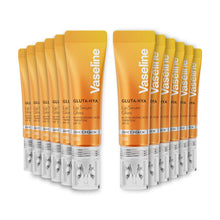 Load image into Gallery viewer, Vaseline Lip Gloss Serum Juicy Peach 10ml, 12 Pack SPF15 Plumping Non Sticky Care