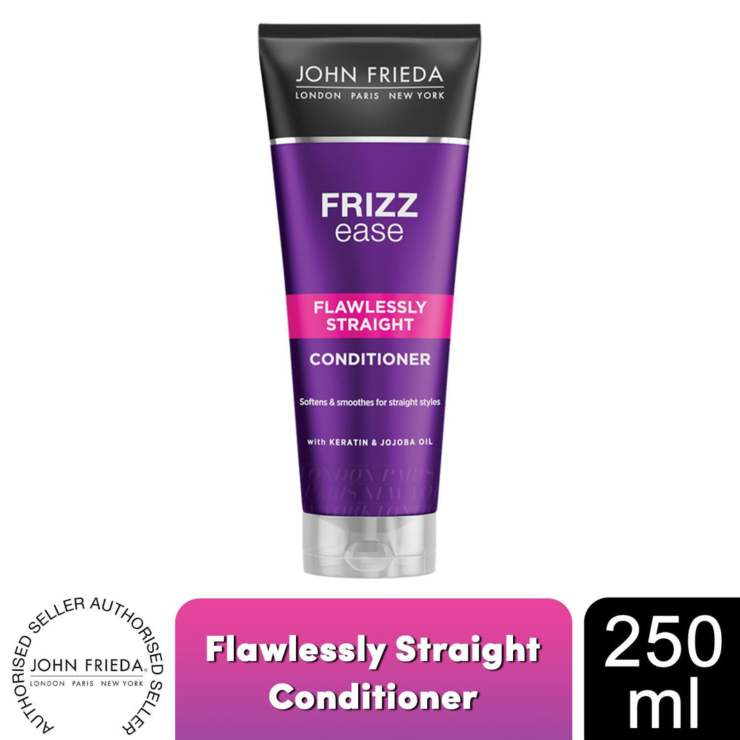 John Frieda Flawlessly Straight Haircare Range of Shampoo & Conditioner 250ml