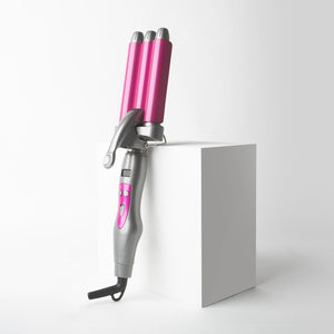 Envie 3 Barrel Hair Waver Curling Tongs with Multiple Heat Settings up to 200°C