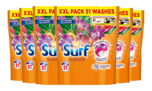 Load image into Gallery viewer, Surf 3 in 1 Laundry Washing Detergent Capsules Passion Bloom, 306 Washes