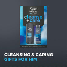 Load image into Gallery viewer, Dove Men+Care Gift Set Cleanse+Care Duo Bodywash &amp; Advanced Antiperspirant