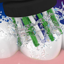 Load image into Gallery viewer, Oral-B Cross Action Black Clean Maximiser Replacement Toothbrush Head, Pack of 4