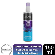 Load image into Gallery viewer, John Frieda Dream Curls Oil-Infused Curl Enhancer Wave Revitalising Spray 150ml