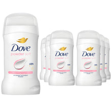 Load image into Gallery viewer, Dove Women Powder Soft Anti-Perspirant Deo Stick with 48H Protection 50ml, 6 Pk