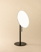 Load image into Gallery viewer, COSMIC Magnifying mirror Black 5x Countertop Measures 17.1 x 11.8 x 33.6 cm