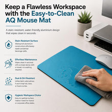 Load image into Gallery viewer, AQ Aluminium Non Slip Mouse matt - Blue