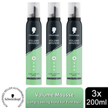 Load image into Gallery viewer, Schwarzkopf Styling Mousse 200ml – Curl HL3, Volume HL4, Power HL5 UK