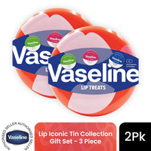 Load image into Gallery viewer, VASELINE Lip Iconic Tin Collection Gift Set 3x 20 g, Choose your pack 1,2,3 or 4