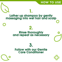 Load image into Gallery viewer, Simple Kind to Hair Gentle Care Shampoo or Conditioner 200ml/400ml - 3 Pack