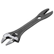 Load image into Gallery viewer, BAHCO THIN JAW 8IN ADJ WRENCH WITH SHARK JAWS