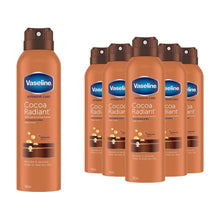 Load image into Gallery viewer, Vaseline Body Lotion Intensive Care Cocoa Radiant Spray Moisturiser 190ml,6 Pack
