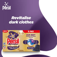 Load image into Gallery viewer, Persil XL Ultimate Washing Capsules Dark Colour Protect Stain Removal 38W, 3pk