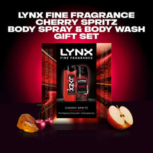 Load image into Gallery viewer, LYNX Fine Fragrance Cherry Spritz Gift Set 2 piece, Choose Your Pack Size 1,2,3 or 4