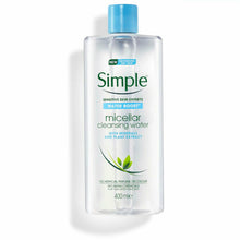 Load image into Gallery viewer, 3x or 6x 400ml Simple Water Boost Micellar Cleansing Water for Dehydrated Skin