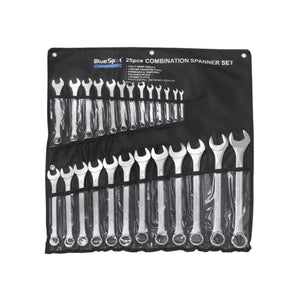 Combination Spanner Set, 25 Piece
