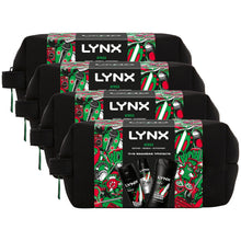 Load image into Gallery viewer, Lynx Africa THE TRIFECTA Bath &amp; Body 3 Pieces Gift Set for Him with Washbag
