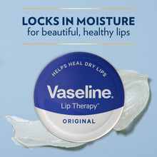 Load image into Gallery viewer, Vaseline Lip Balm Original 20g, 12 Pack Lip Therapy Moisturising Non Greasy Care