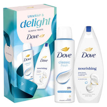 Load image into Gallery viewer, DOVE Unwrap &amp; Delight Treats Gift Set 2 piece, Choose your pack 1,2,3 or 4