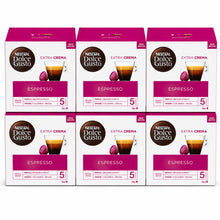 Load image into Gallery viewer, Nescafe Dolce Gusto Coffee Pods Caps Box of 16 Espresso