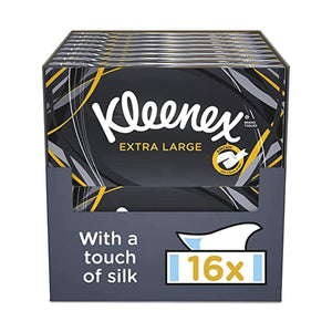 Kleenex Extra Large Silk Care Facial Tissues, 32 Pack