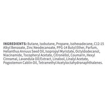 Load image into Gallery viewer, Dove Whole Body Odour Protection Deodorant Spray Lavender &amp; Camomile 150ml, 6pk