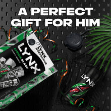 Load image into Gallery viewer, Lynx Africa &amp; Black Bumper Gift Set, Daily Freshness Kit with Spray &amp; Bodywash