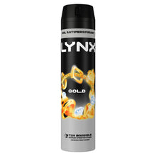 Load image into Gallery viewer, Lynx XXL Gold 72H Sweat Protection Anti-Perspirant Deodorant 6x250ml