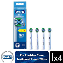 Load image into Gallery viewer, Oral-B Pro Precision Clean Electric Toothbrush Refill Replacement Heads, 4 Pack