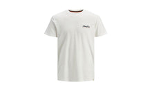 Load image into Gallery viewer, Jack &amp; Jones Jortons Tshirt Crew Neck Sn - Cloud Dancer - Size S