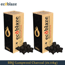 Load image into Gallery viewer, Ecoblaze BBQ Lumpwood Charcoal 20kg Restaurant Grade for Pizza Oven &amp; Fire Pit