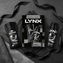 Load image into Gallery viewer, Lynx Black Duo Gift Set 2 piece, Choose Your Pack Size 1,2,3 or 4